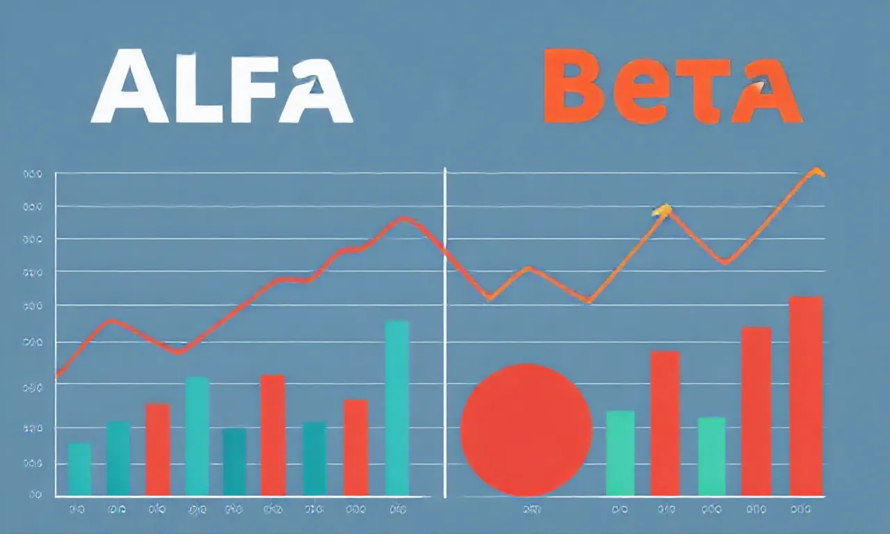 O que é alfa e beta em finanças e como eles medem o desempenho de um ativo?