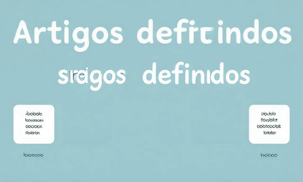 O que é artigo definido e como ele especifica os substantivos?