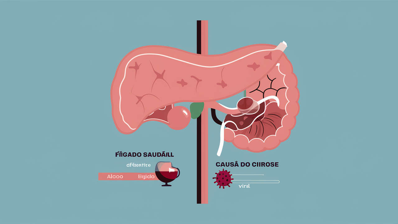 O que é Cirrose Hepática e como ela compromete a função do fígado?