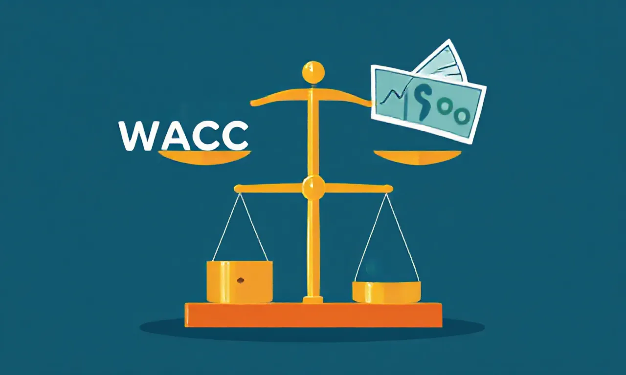 O que é custo médio ponderado de capital (WACC) e como ele é usado em decisões financeiras?