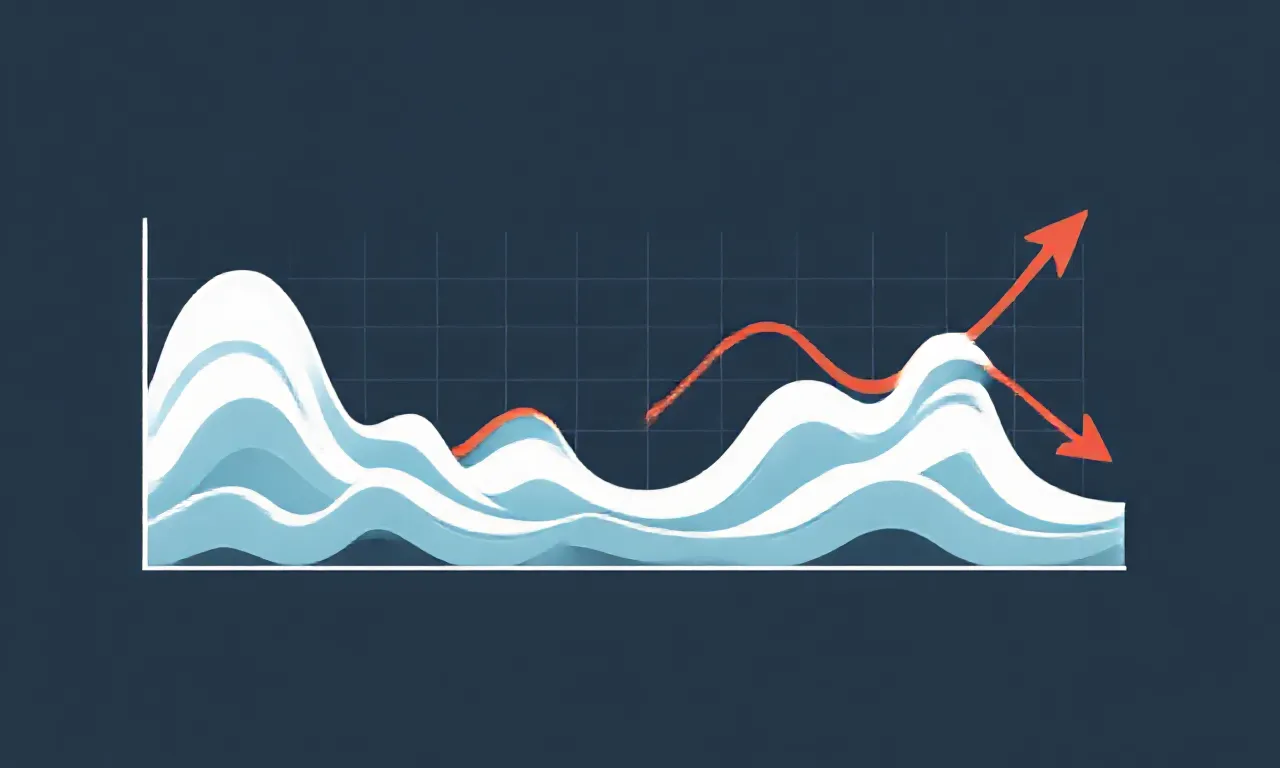 O que é gap de exaustão e como ele indica reversão de tendência?