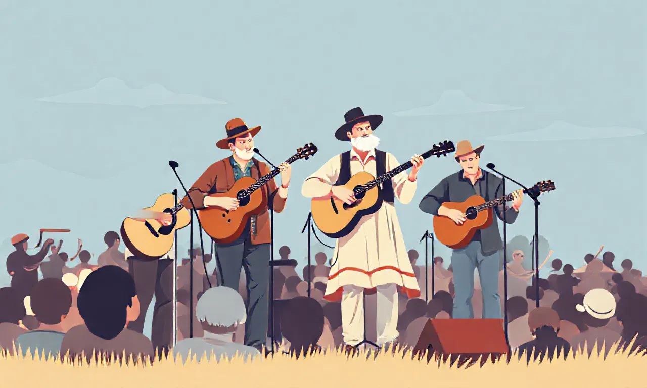 O que é Música Folk Americana e como ela preserva histórias tradicionais?