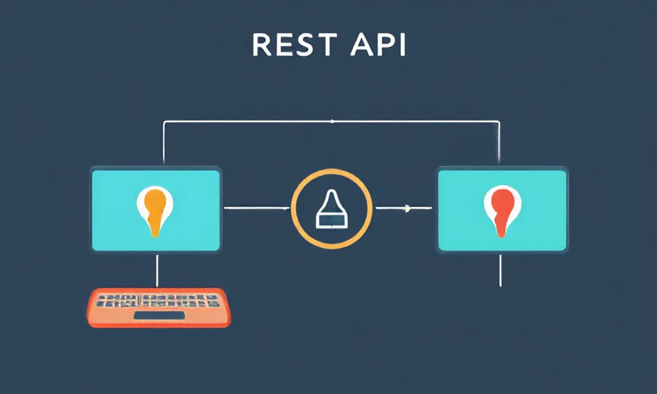 O que é RESTful API e como ela define padrões de comunicação?