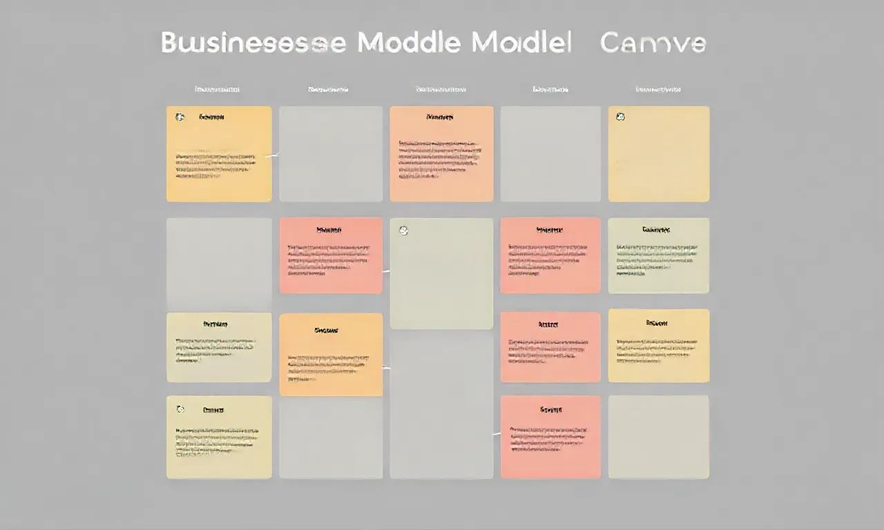 O que significa Business Model Canvas e como ele organiza ideias de negócios?