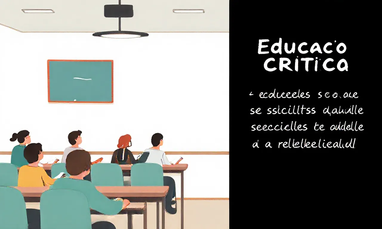 O que significa Educação Crítica e como ela incentiva a reflexão?