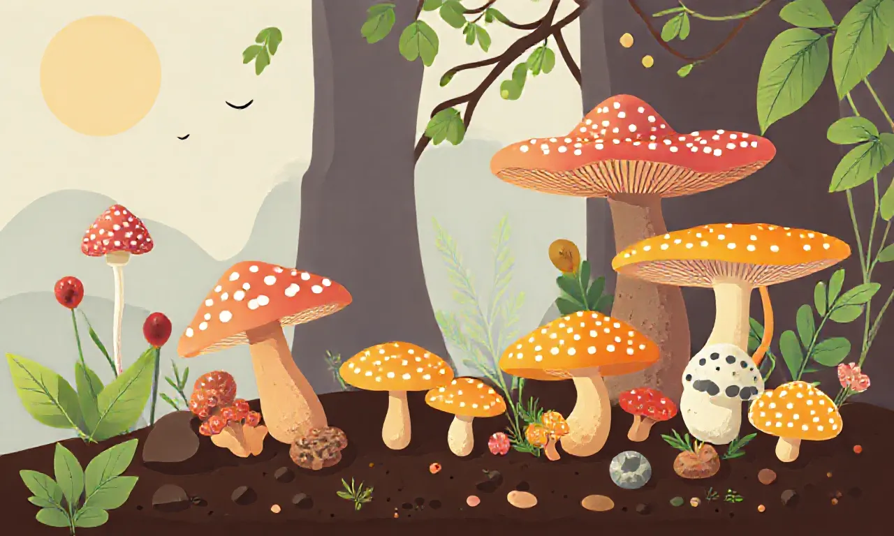 O que significa "fungi" e sua função nos ecossistemas.