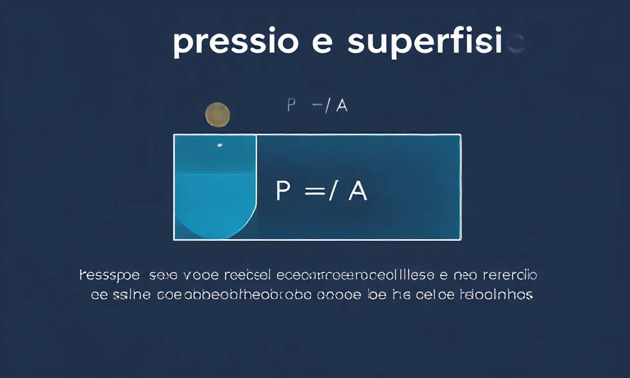 O que significa Pressão e como ela age em superfícies?