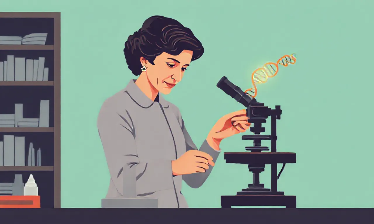 Quem foi Rosalind Franklin e como ela ajudou a descobrir a estrutura do DNA?