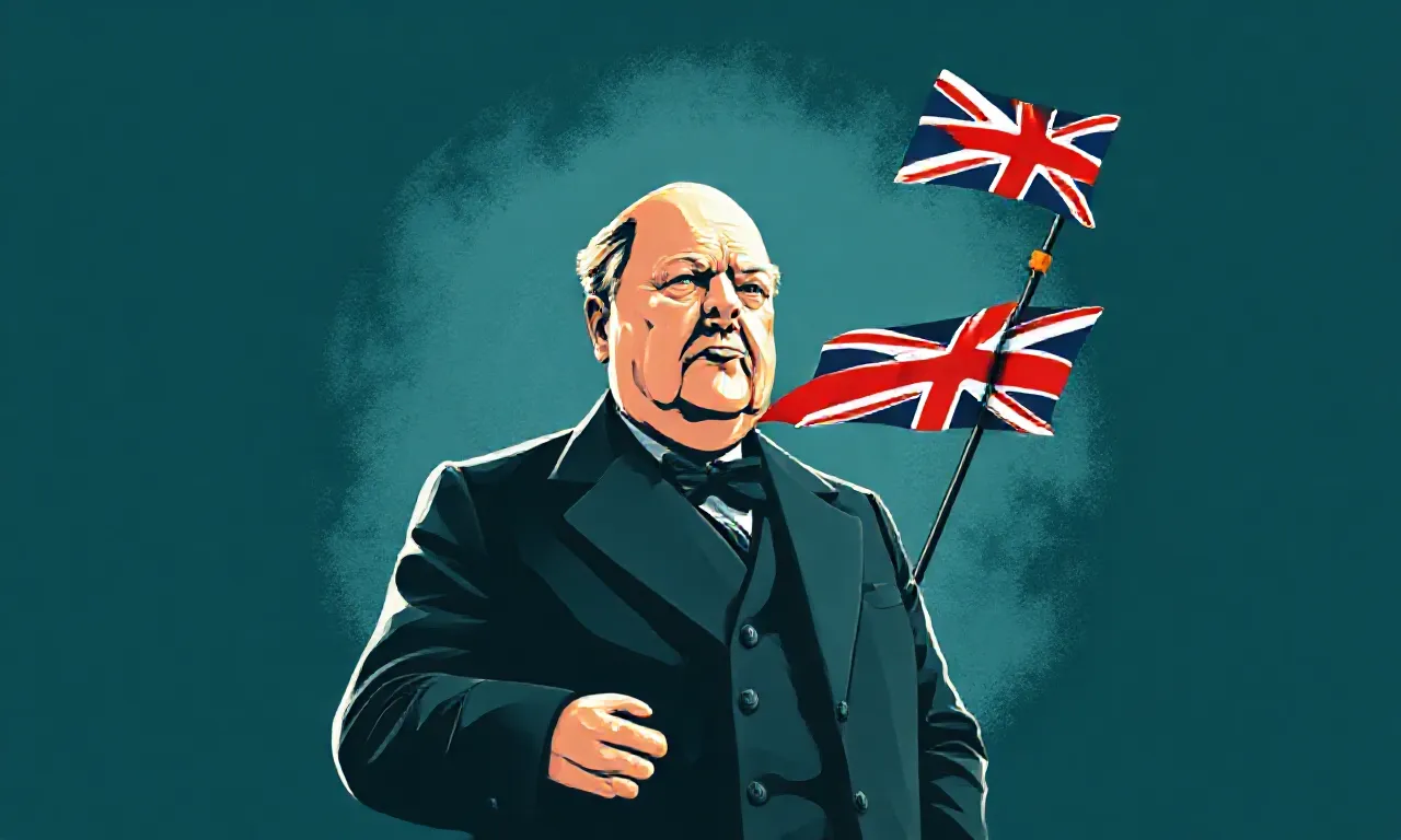 Quem foi Winston Churchill e como ele liderou a vitória britânica na Segunda Guerra Mundial?